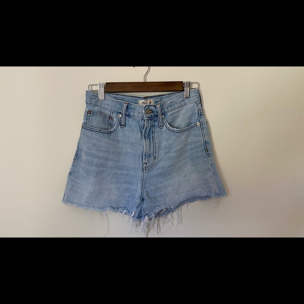 madewell perfect jean short